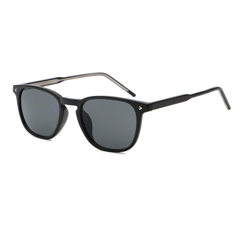 Trendy Korean Square Frame Sunglasses - Unisex Fashion, UV Protection  Polarized