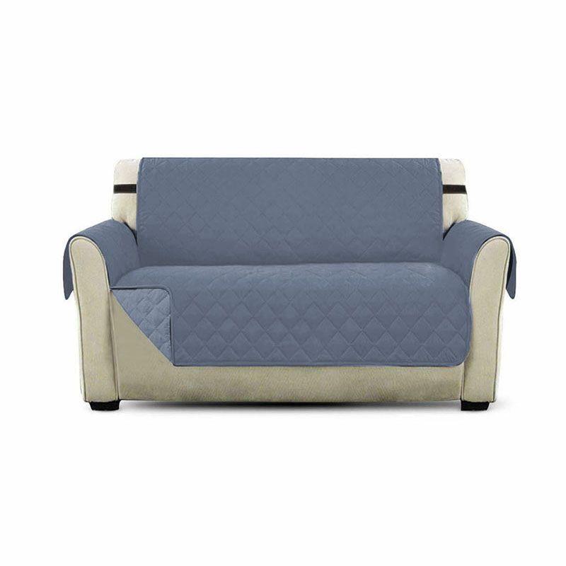 Luxuriöse Wende-Stepp-Sofahülle MöbelSchutz mit weicher Mikrofaser
