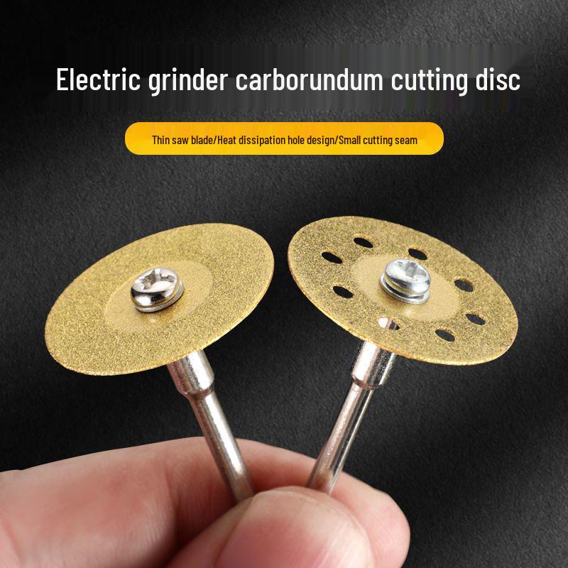 Mini Diamond Cutting Disc for Electric Grinders - Seam Cleaning, Glass, Jade, Stone Grinding