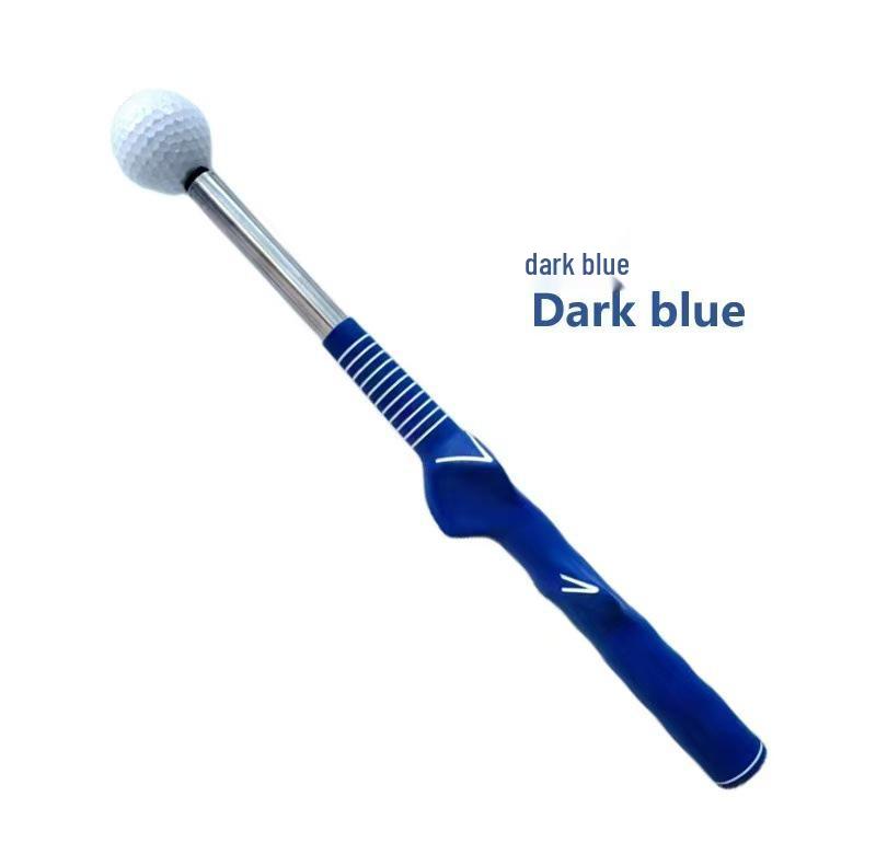 Left-Handed Telescopic Golf Swing Trainer for Beginners