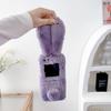 Phone Cases Samsung,Fluffy Furry Phone Case with Bunny Ears | Winter Plush Cover for Foldable Phones