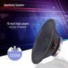 Compact Pull-Rod Suitcase Speaker with High Power, 10''/12''/15'' Sizes, 4-Ohm Imported Bass, Full-Range Sound