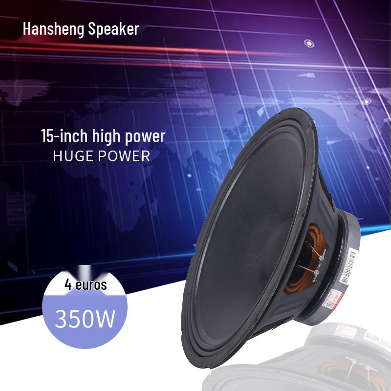 Compact Pull-Rod Suitcase Speaker with High Power, 10''/12''/15'' Sizes, 4-Ohm Imported Bass, Full-Range Sound