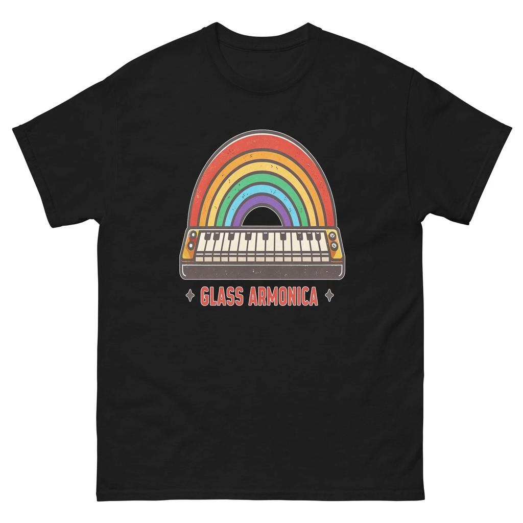 Glass Armonica Musical Instrument Illustration T-Shirt