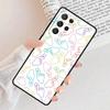 Korean Font Saranghae I Love You Phone Case For Samsung Galaxy S25 S23 S30 S8 S21 S20 FE S24 S22 Note 10 20 Plus Lite Ultra