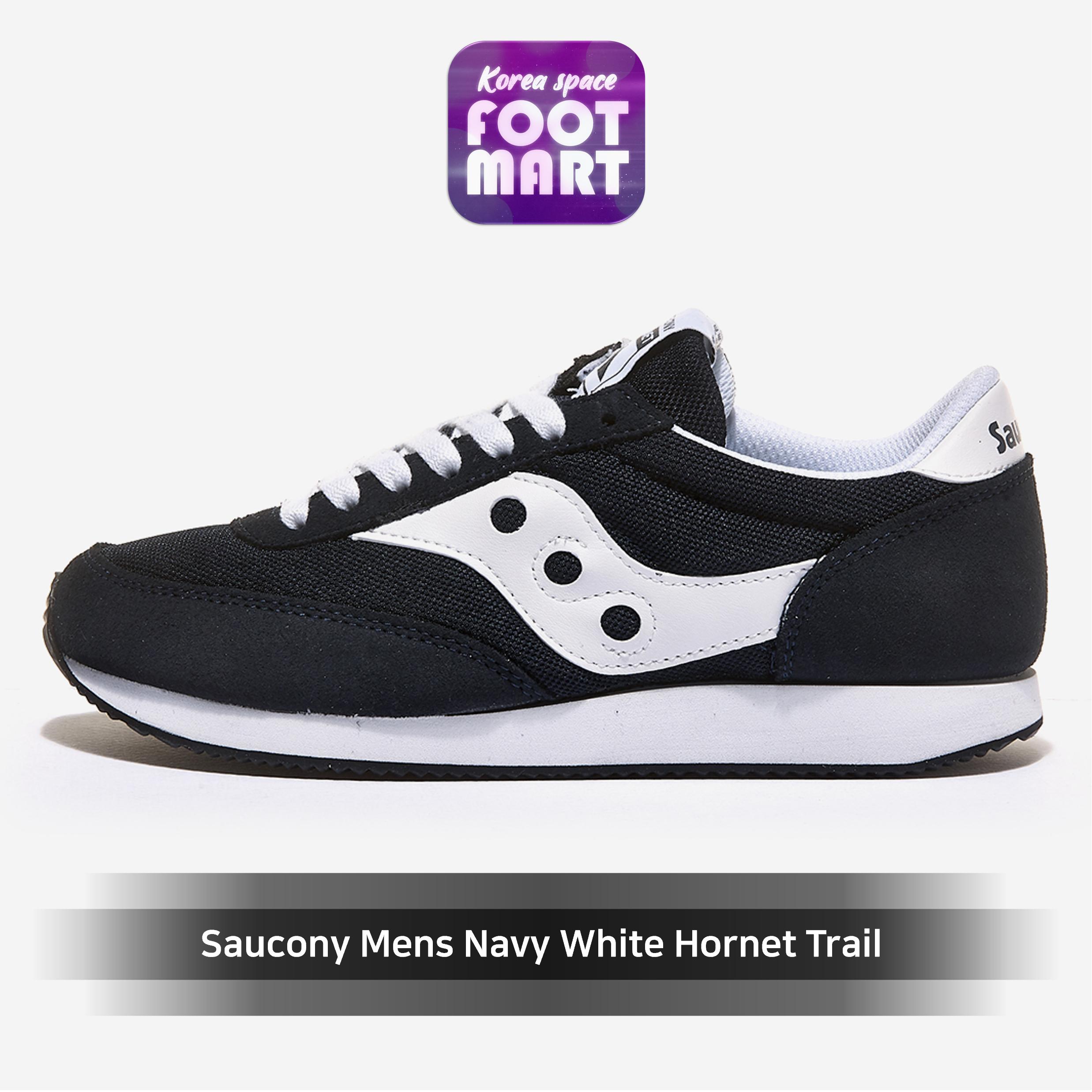 

[Saucony] Мужские кроссовки Saucony Navy White Hornet Trail Running Hiking Outdoor