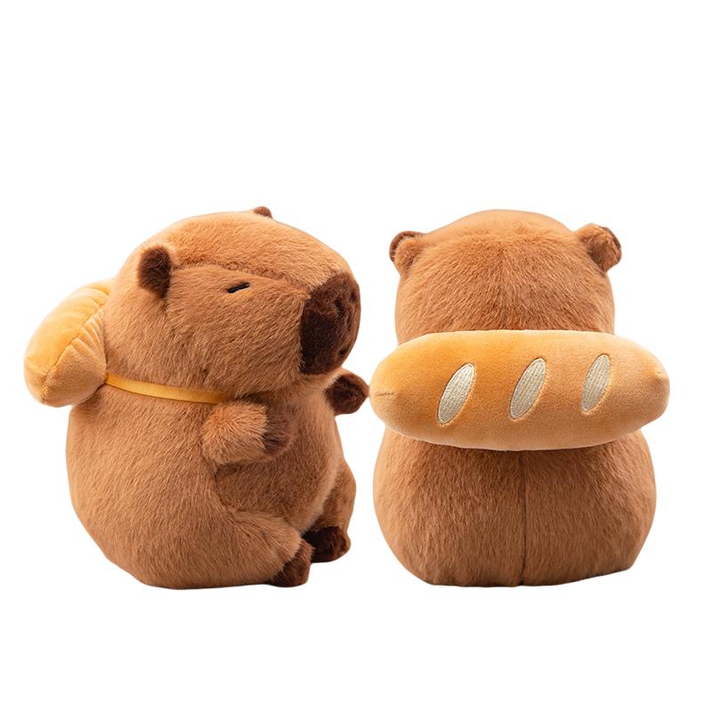 25/35/45/60cm Capibara Pluche Speelgoed Kawaii Knuffelpoppen Waterdolfijn Huisdecoratie Speelgoed Cartoon Dier Kussen Verjaardagscadeau Voor Kinderen 25cm