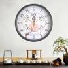Beauty Salon Health Store Decoration Free Punch Creative Fashion Wall Clock Light Luxury Living Room Silent Wall Clock Watch