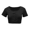 Women's Sexy Knitted  Striped  Bandage Sleeve Strap Camisole Summer Top