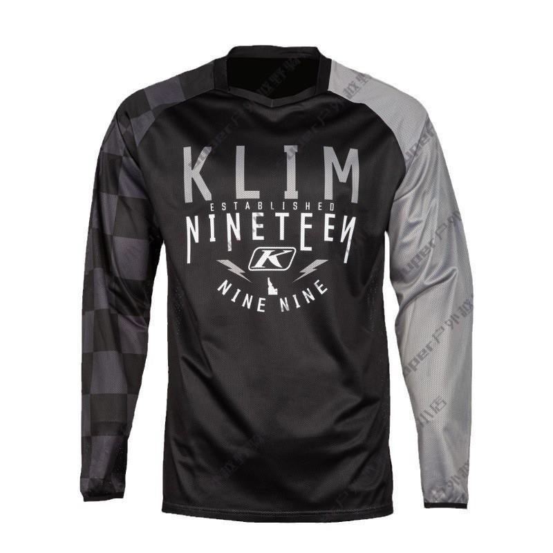 New KLIM Speed Surrender Cross-country Motorcycle Riding Clothes Dry T-shirt Men Women Mountain Bike Long Sleeves Loose L