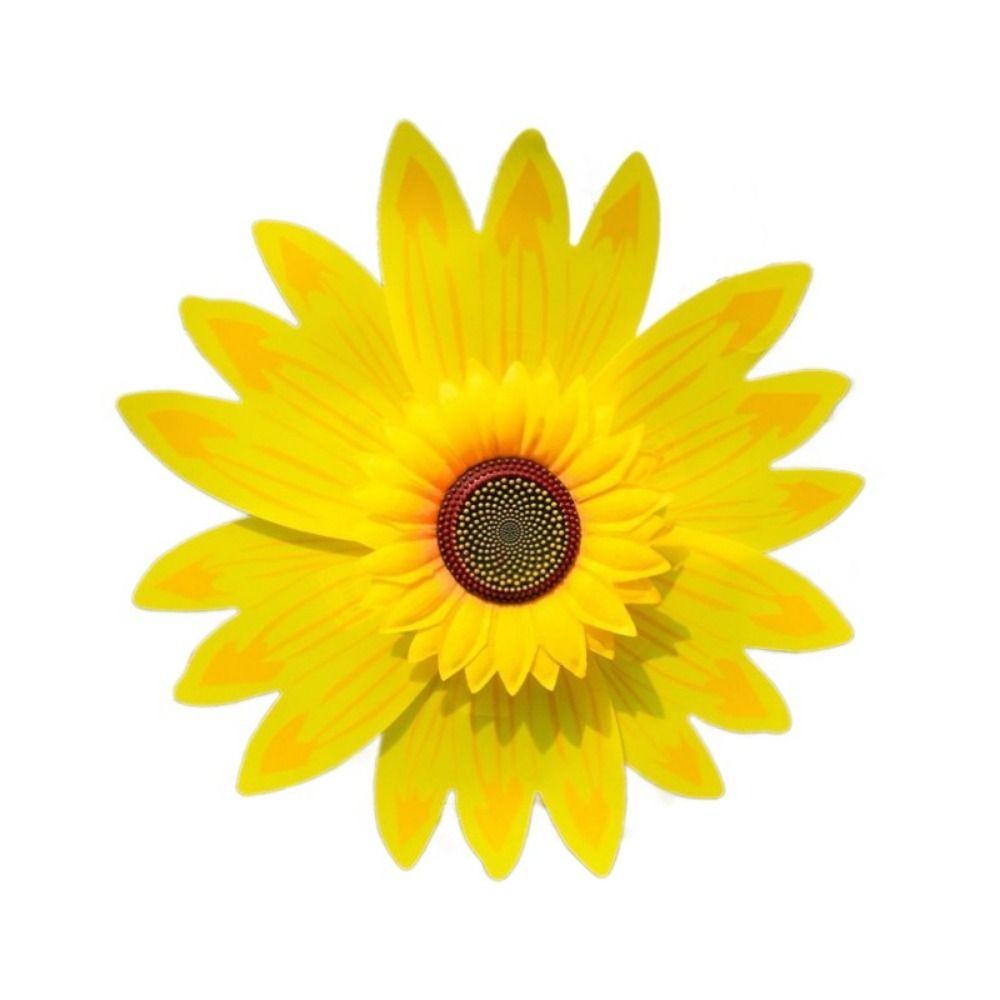 Multistyles Rotating Sunflower PVC Garden Yard Wind Spinner  Outdoor Party Picnic Decor