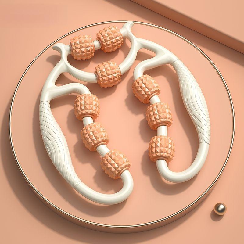 Legs Artifact Ring Leg Calf Massage Roller Mace Foam Axis Muscle Stretching Relaxation Massage