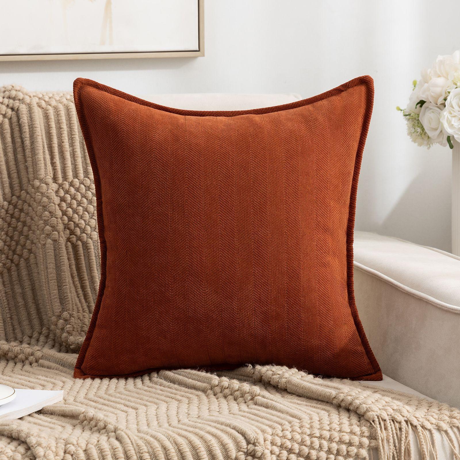 

Новая наволочка шенилл диванная подушка без наполнителя прикроватная подушка офисная подушка для спины подушка для талии наволочка 45 * 45cm (excluding core)