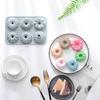 6 Löcher Backform Antihaft wiederverwendbare Lebensmittelqualität Fondant Kuchen Schokolade Dessert DIY Silikonform Küchenhelfer