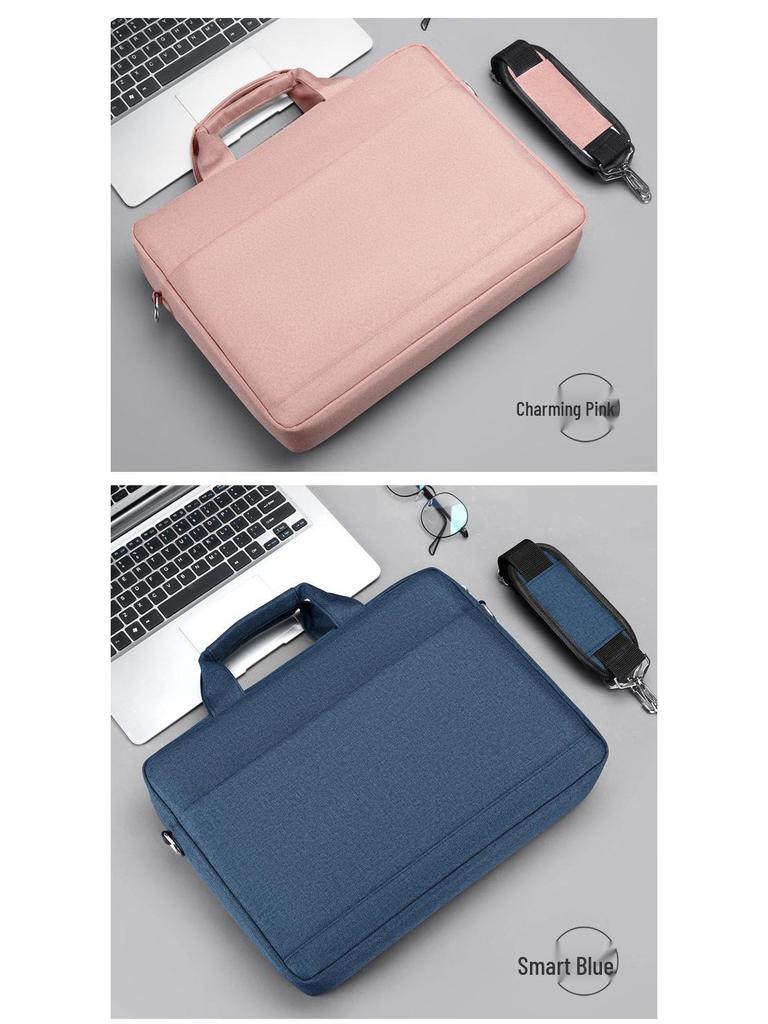 Multi-Size Laptop Bag: 15", 16", 17" - Large Capacity, Custom Logo, Handheld & Shoulder Style