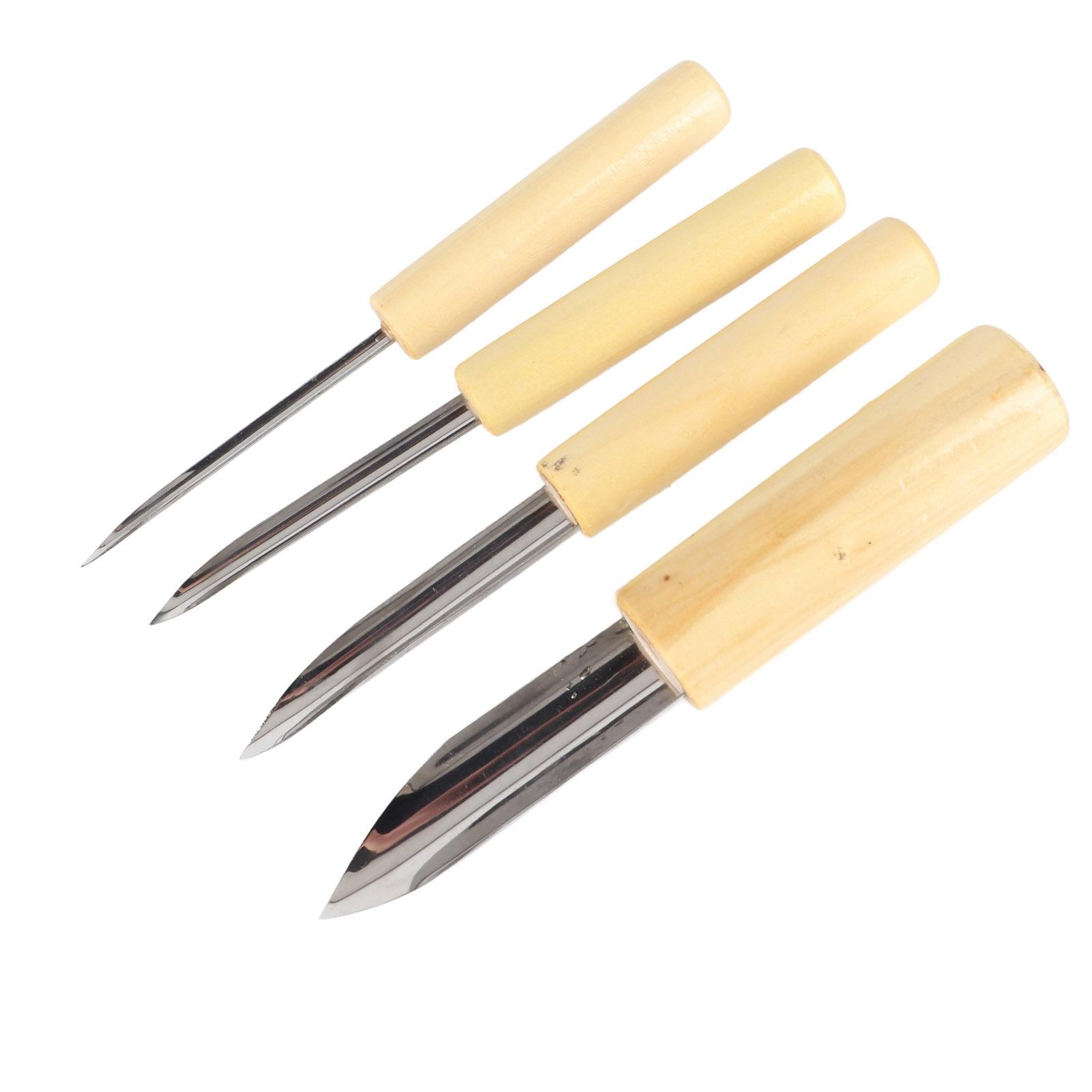 

4 шт. полукруглый резак для глиняных отверстий из нержавеющей стали инструмент для лепки дыроколом