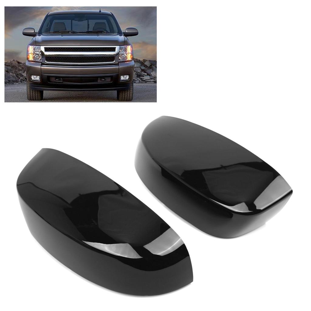 Car Mirror Cover Rearview Mirror Housing Mirror Cap Replacement for 2007 2013 OEM: 128 00902R 128 00903L GM1320377