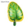 Cartoon Dinosaur Digital Balloons Set - Children's Birthday Party Balloon Set with Dinosaur-themed Aluminum Film Balloons Set