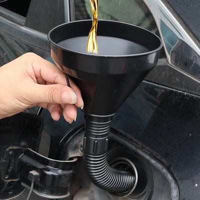 Evrensel Araba Motoru Yakıt Doldurma Hunisi Filtre Eleği ile Motosiklet Kamyon Yağ Benzin Dizel Benzin Yakıt Doldurma Ekipmanı Aleti