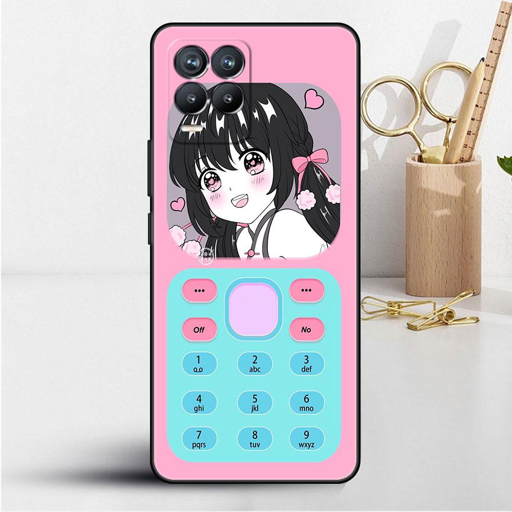 

Мягкий чехол из ТПУ для Realme 8 C21 9 Pro 8i 9i GT Neo 3 2 C3 7 6 C21Y C15 C11 C35, чехол для телефона с мультяшным узором на панели мобильного телефона Realme GT Neo 3