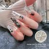 CY French  Metal Chains Nail Charm DIY Nail Art Decorations Manicure Tools for Nail Design