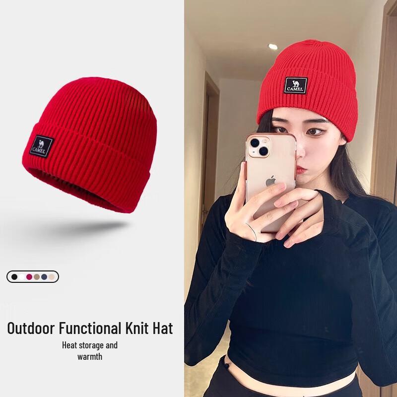 CAMEL Women s Knit Beanie