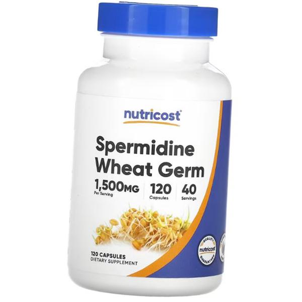 

Спермидин из зародышей пшеницы, Spermidine Wheat Germ, Nutricost 120капс (71647031) 120caps