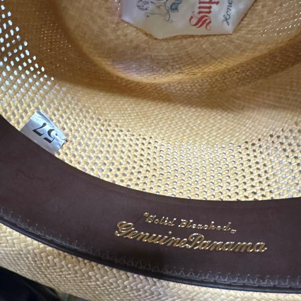 Used Finest Vintage STETSON Panama Super Fine 50s-70s