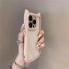 Applicable To IPhone16ProMax Three Dimensional Cat Ear Phone Case Apple 15 Transparent Anti Fall Silicone Protective Case 13
