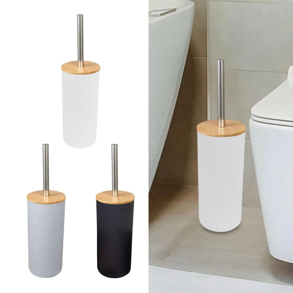 Stehende Basis Toilettenbürsten-Set Anti-Tropf Toilettenrand-Reinigerbürste Toilettenreinigung