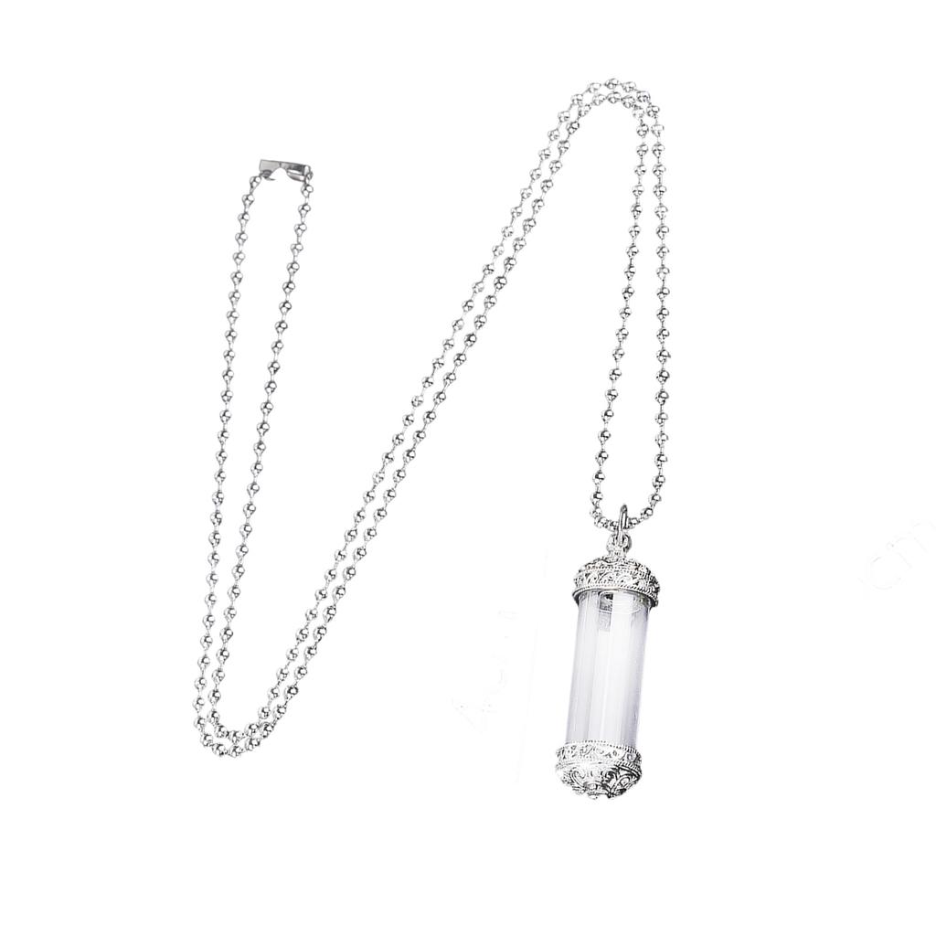 Elegant Kristaller Liknande Doftande Halsband Bärbart Robust Akrylhänge för Daglig Användning eller Presenter