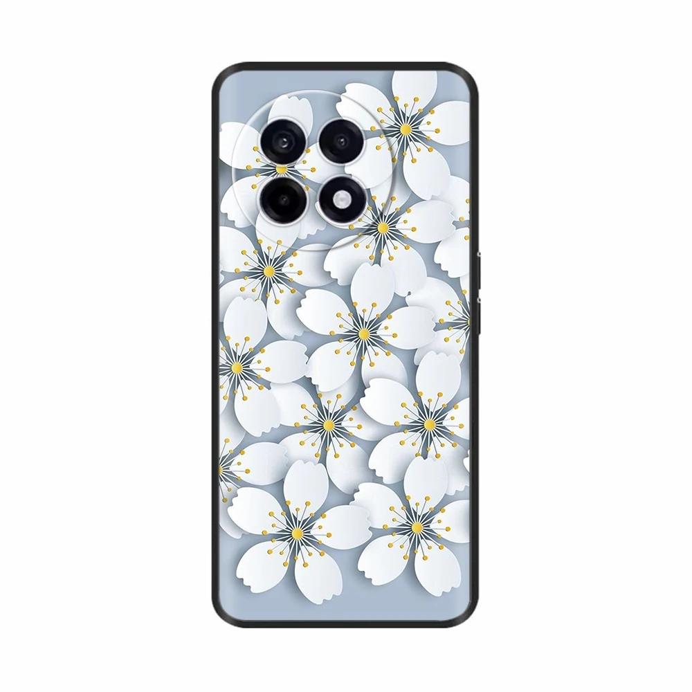 For OnePlus ACE5 13R Case Cute Flower Painted Cover Soft Slim Phone Case For OnePlus ACE 5 Pro Case ACE5 13 R Fundas Bumper Para