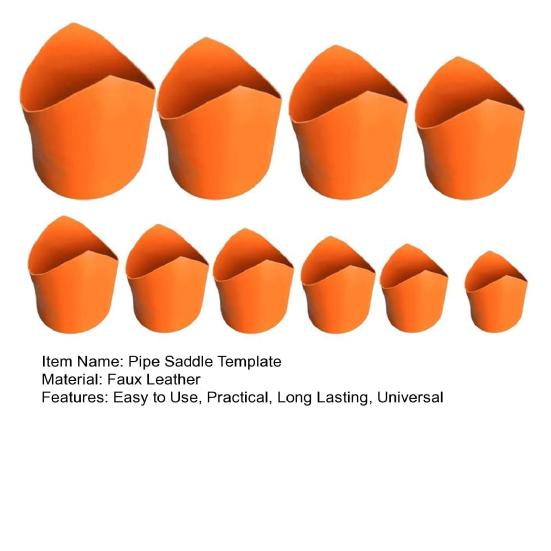 Precision Pipe Saddle Template Cutting Guide High Accurate Easy To Use Universal Plumbing Pipe Saddle Template Kit