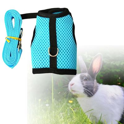 Cute Rabbit Harness and Leash for Puppy Rat Guinea Bunny