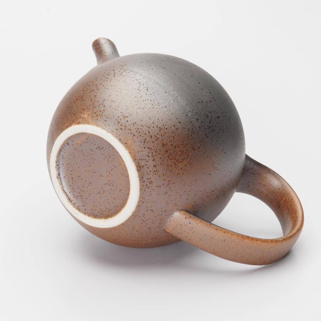 Mino Ware Approximately 500ml Black Shigaraki Made In Teapot, Capacity, Style, Japan, 500-06