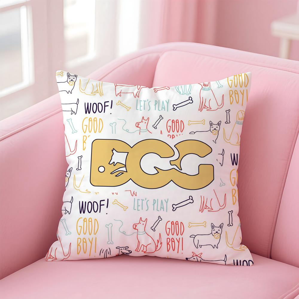 

Cute Educational Art Animal Alphabet Cushion Cover Pillow Case Soft Skin Friendly Fabric Concealed Zipper 30X30cm