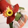 Autumn Harvest Sunflower Gnome Doll Thanksgiving Decoration