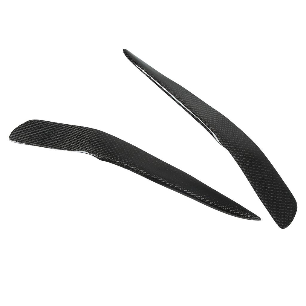 2 Stück Kohlefaser Scheinwerfer Augenbrauen Hitzebeständig Auto Frontscheinwerfer Augenlid Abdeckung Ersatz für IS200 1999‑2004