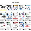 7.9 Width 100-1000mm Stainless Steel Metal Cable Ties 100PCS Wires Self-Lock Zip-Exhaust Multifunctional Locking Cable Tie