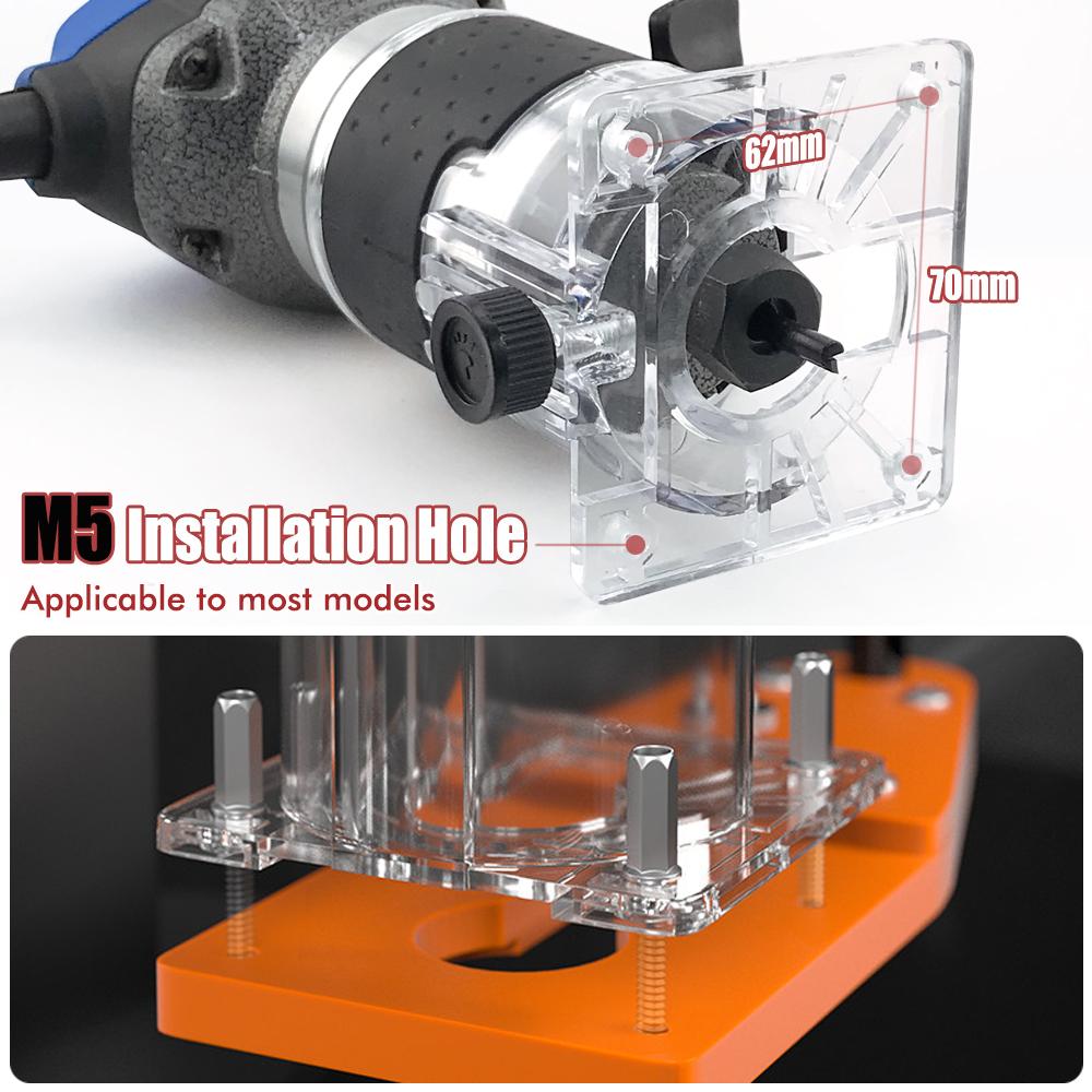 Electric Wooden Router Base Trimming Milling Machine Base Electric Trimmer Machine Base For TUPIA MAKITA Power Tool Accessories