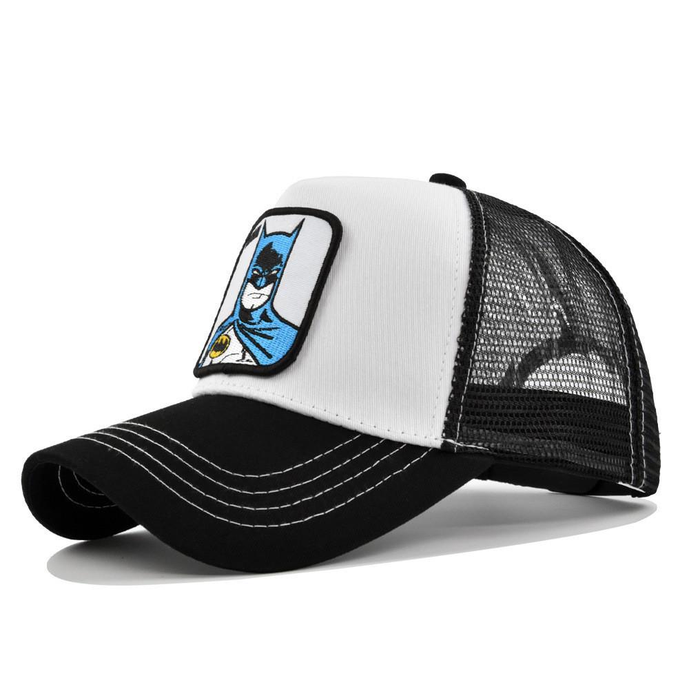 Tongue Duck Hat Cartoon Superman Embroidered Baseball Hat Curved Eaves Hat Sun