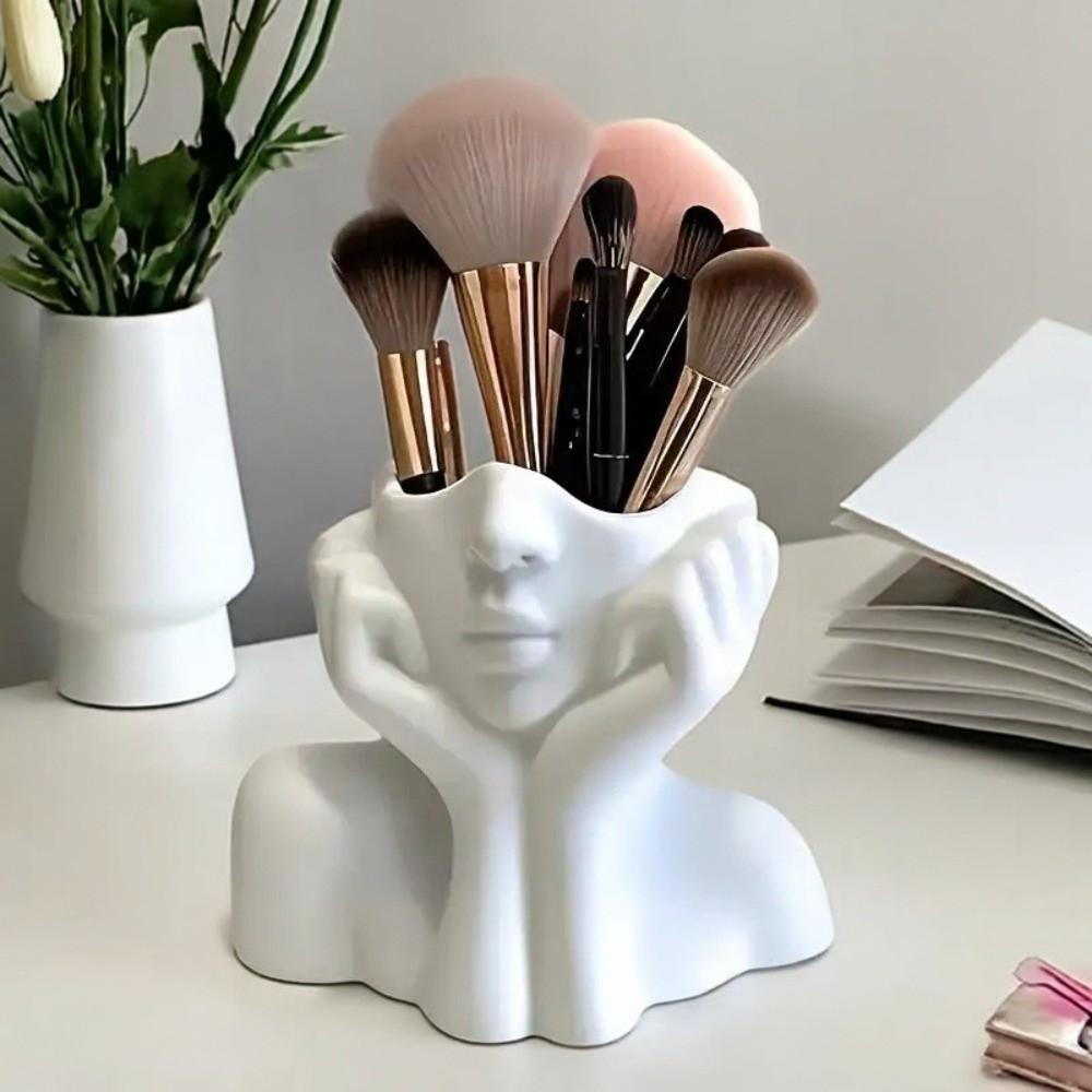 Irregular Pen Box Space Saving Home Decorations Container Makeup Brush Storage  Gift