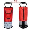Balls Zipper Pick Up Ball Golf Ball Retriever Golf Shag Bag Convenient Pocket Golf Ball Picker