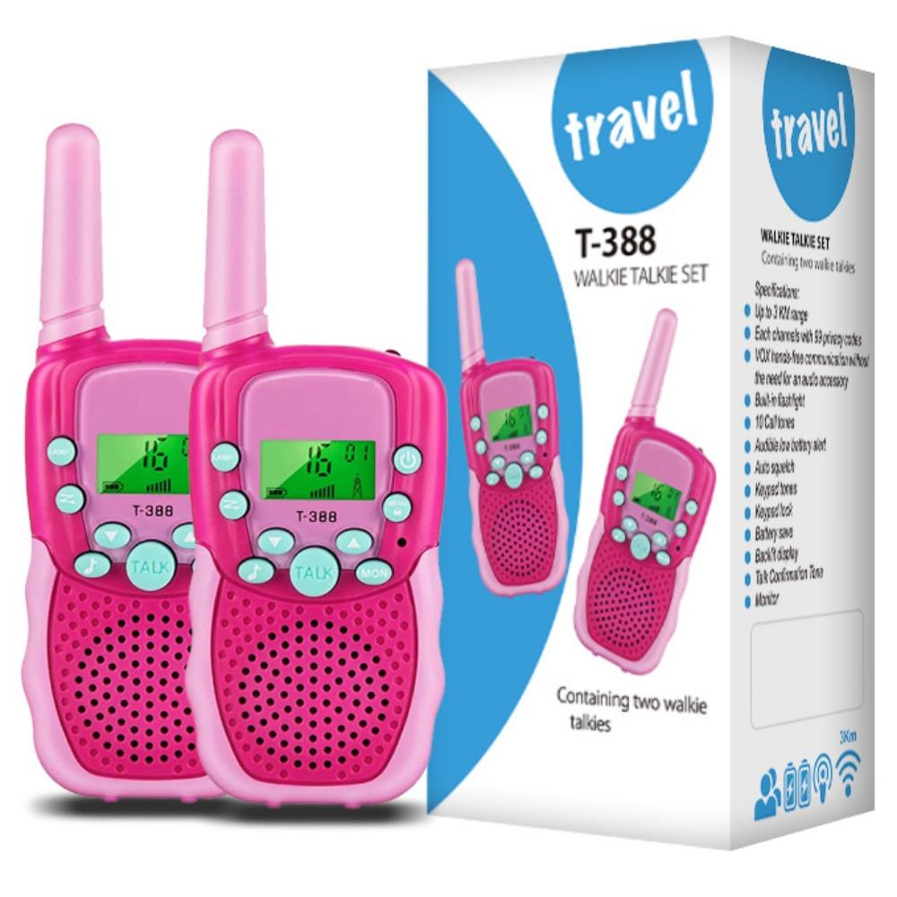 

Walkie Talkies for Kids Rechargeable Kids with Clear Sound Perfect Birthday for 3-12 Years Old Outdoor Adventures Camping Hiking