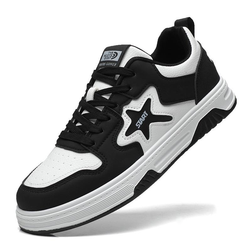 

Мужская обувь весна новая мягкая основная пластина обувь универсальная студенческая спортивная обувь мужская кожаная повседневная обувь 44