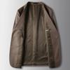Autumn and Winter Light Luxury Business Single West Middle-aged and Young People Solid Color Single-breasted Trendy Suit Jacket