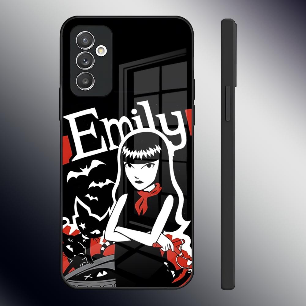 E-Emily The Strange Phone Case for Samsung S24 Ultra S23 S22 S20 Fe S21 Plus Galaxy A54 A34 A24 A53 M54 Note 20 Back Cover