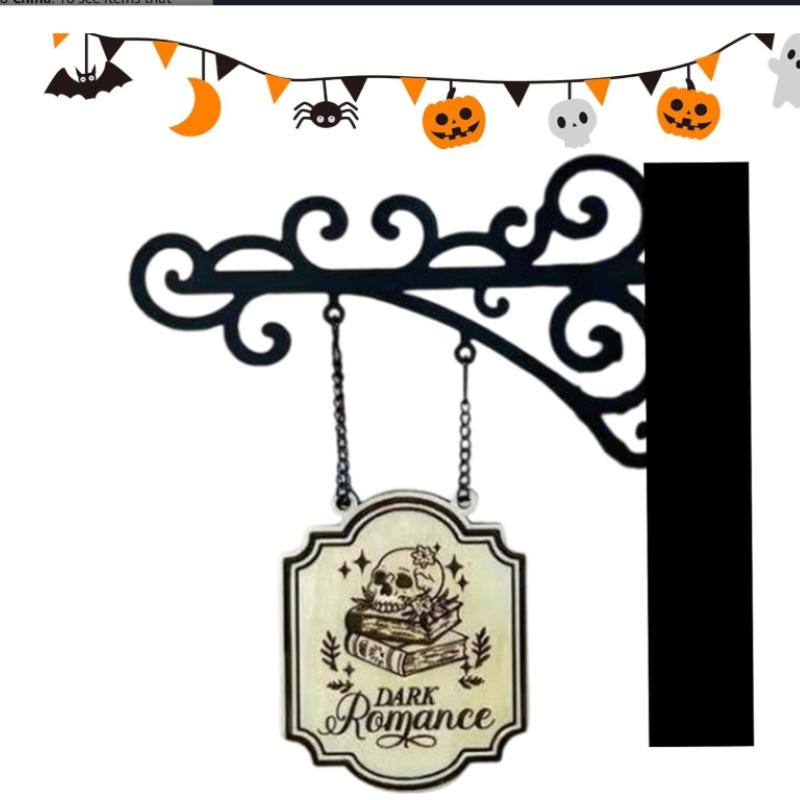 Book Decor, Literary Hangable Sign Readers, Creative Reading Accessories for Enthusiasts, Wall Art Decoration, Home Display