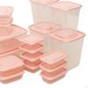 17 Pieces Bread Box Bins with Lid Container for Countertop