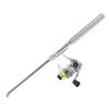 Portable   Pen Shape Fishing Rod Pole   Retractable Fishing Rod with Reel Wheel